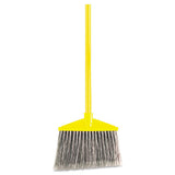 Rubbermaid Commercial 7920014588208, Angled Large Broom, 46.78" Handle, Gray/Yellow