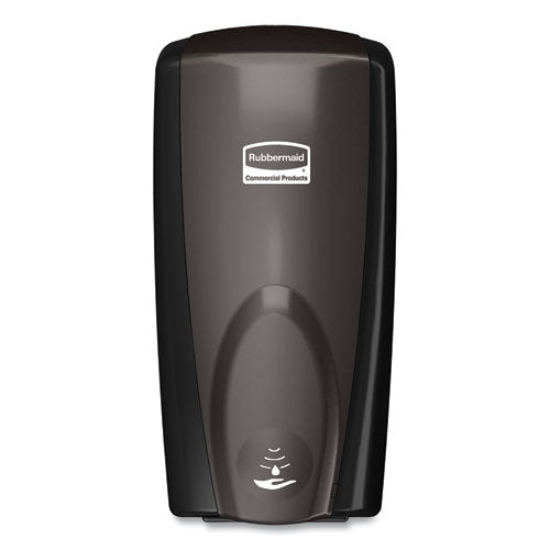 Rubbermaid Commercial AutoFoam Touch-Free Dispenser, 1,100 mL, 5.18 x 5.25 x 10.86, Black/Black Pearl, 10/Carton
