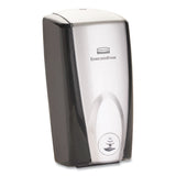 Rubbermaid Commercial AutoFoam Touch-Free Dispenser, 1,100 mL, 5.2 x 5.25 x 10.9, Black/Chrome