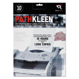 Read Right PathKleen Sheets, 8.5 x 11, 10/Pack