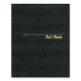 National Roll Call Book, Six to Seven Week Term: Two-Page Spread (26 Students), 9.5 x 7.88, Black Cover