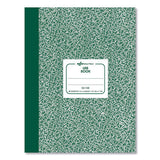 National Composition Lab Notebook, Quadrille Rule, Green Cover, 10.13 x 7.88, 60 Sheets