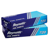 Reynolds Wrap Pop-Up Interfolded Aluminum Foil Sheets, 12 x 10.75, Silver, 200/Box, 12 Boxes/Carton