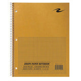Roaring Spring 5x5 Graph Ruled Spiral Lab Notebook - 11209
