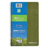 Roaring Spring Environotes BioBased Notebook, 1 Subject, Medium/College Rule, Randomly Assorted Earthtone Covers, 9.5 x 6, 70 Sheets