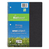 Roaring Spring Environotes BioBased Notebook, 1 Subject, Medium/College Rule, Randomly Assorted Earthtone Covers, 11 x 8.5, 70 Sheets