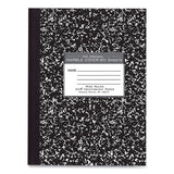 Roaring Spring Marble Cover Composition Book, Medium/College Rule, Black Marble Cover, 8.25 x 7.81, 80 Sheets