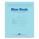 Roaring Spring Examination Blue Book, Wide/Legal Rule, Blue Cover, 8.5 x 7, 12 Sheets
