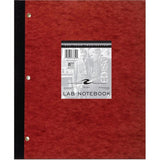 Roaring Spring 4x4 Graph Ruled Lab Book with Carbon Sets and Wraparound Cover - 77649