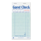 AmerCareRoyal Guest Check Book, Two-Part Carbon, 3.5 x 6.7, 1/Page, 50/Book, 50 Books/Carton