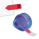 Redi-Tag Arrow Message Page Flags in Dispenser, "Sign Here", Red, 120/Dispenser