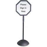 Safco Write Way Dual-sided Directional Sign - 4118BL