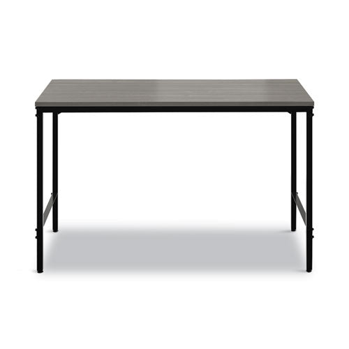 Safco Simple Work Desk, 45.5" x 23.5" x 29.5", Gray