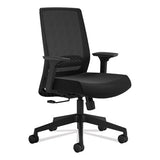 Safco Medina Basic Task Chair, Supports Up to 275 lb, 18" to 22" Seat Height, Black