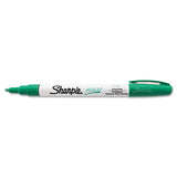 Sharpie Permanent Paint Marker, Fine Bullet Tip, Green
