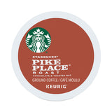 Starbucks Pike Place Coffee K-Cups Pack, 24/Box, 4 Box/Carton