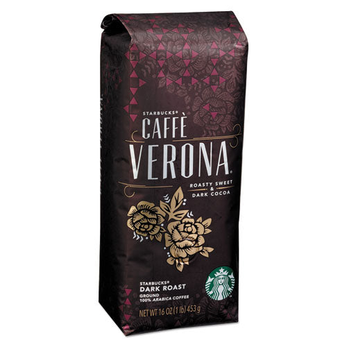 Starbucks Coffee, Caffe Verona, Ground, 1lb Bag
