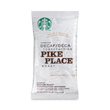 Starbucks Coffee, Pike Place Decaf, 2 1/2 oz Packet, 18/Box