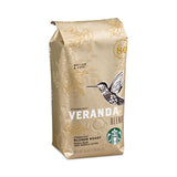 Starbucks VERANDA BLEND Coffee, Whole Bean, 1 lb Bag, 6/Carton