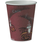 Solo Bistro Design Disposable Paper Cups - 378SI0041CT
