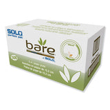Dart Bare Paper Eco-Forward Dinnerware, Plate, 6" dia, Green/Tan, 125/Pack, 4 Packs/Carton