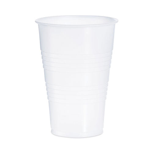 Dart Conex Galaxy Polystyrene Plastic Cold Cups, 16 oz, Translucent, 500/Carton