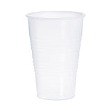 Dart Conex Galaxy Polystyrene Plastic Cold Cups, 16 oz, Translucent, 500/Carton
