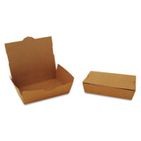 SCT ChampPak Carryout Boxes, #2, 7.75 x 5.5 x 1.88, Kraft, 200/Carton