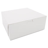 SCT Bakery Boxes, 10 x 10 x 4, White, 100/Carton