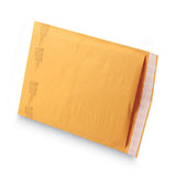 Sealed Air Jiffylite Self-Seal Bubble Mailer, #4, Barrier Bubble Lining, Self-Adhesive Closure, 9.5 x 14.5, Golden Kraft, 100/Carton
