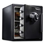 Sentry Safe Fire-Safe with Combination Access, 1.23 cu ft, 16.38 x 19.38 x 17.88, Black