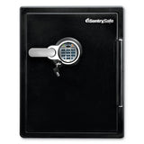 Sentry Safe Fire-Safe with Biometric and Keypad Access, 2 cu ft, 18.6w x 19.3d x 23.8h, Black
