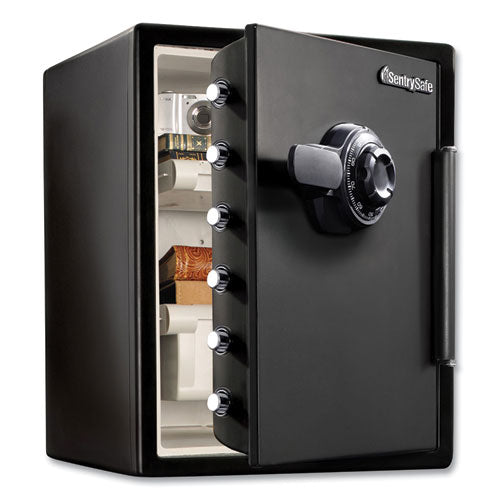Sentry Safe Fire-Safe with Combination Access, 2 cu ft, 18.6w x 19.3d x 23.8h, Black