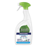 Seventh Generation Professional Disinfecting Bathroom Cleaner, Lemongrass Citrus, 32 oz Spray Bottle, 8/Carton