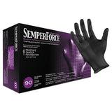 SemperForce SemperForce Gloves, Black, 2X-Large, 1000/Carton