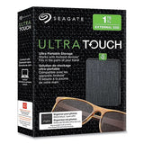Seagate Backup Plus Ultra Touch External Hard Drive, 1 TB, USB 3.0, Black