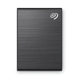 Seagate One Touch External Solid State Drive, 2 TB, USB 3.0, Black