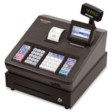 Sharp XE Series Electronic Cash Register, Thermal Printer, 2,500 Look-Ups, 25 Clerks, LCD Display, 17.6 lbs