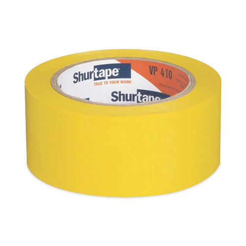 Shurtape VP 410 Aisle-Marking Tape, 1.96" x 36 yds, Yellow, 24/Carton