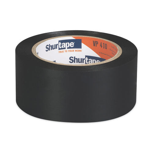 Shurtape VP 410 Aisle-Marking Tape, 1.96" x 36 yds, Black, 24/Carton