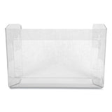 San Jamar Clear Plexiglas Disposable Glove Dispenser, Three-Box, 18w x 3 3/4d x 10h