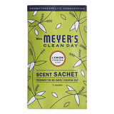 Mrs. Meyer's Clean Day Scent Sachets, Lemon Verbena, 0.05 lbs Sachet, 18/Carton