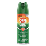 OFF! Deep Woods Insect Repellent, 6 oz Aerosol, 12/Carton