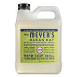Mrs. Meyer's Clean Day Liquid Hand Soap, Lemon, 33 oz, 6/Carton