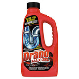 Drano Max Gel Clog Remover, 32 oz Bottle, 12/Carton
