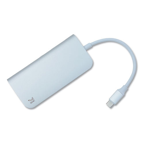 SMK-Link Electronics USB-C Multi-Port Hub, 6 Ports, White