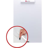 Justick Frameless Mini Dry-Erase Board with Clear Overlay - 02546