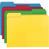 Smead 1/3 Tab Cut Letter Recycled Top Tab File Folder - 12008