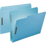 Smead 1/3 Tab Cut Letter Recycled Fastener Folder - 15001