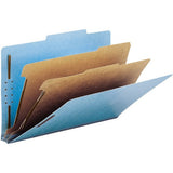 Smead 2/5 Tab Cut Legal Recycled Classification Folder - 19021